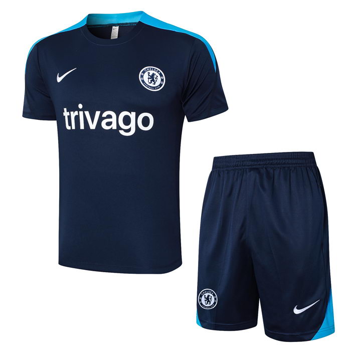 Chandal del Chelsea Manga Corta 24-25 Azul - Pantalon Corto